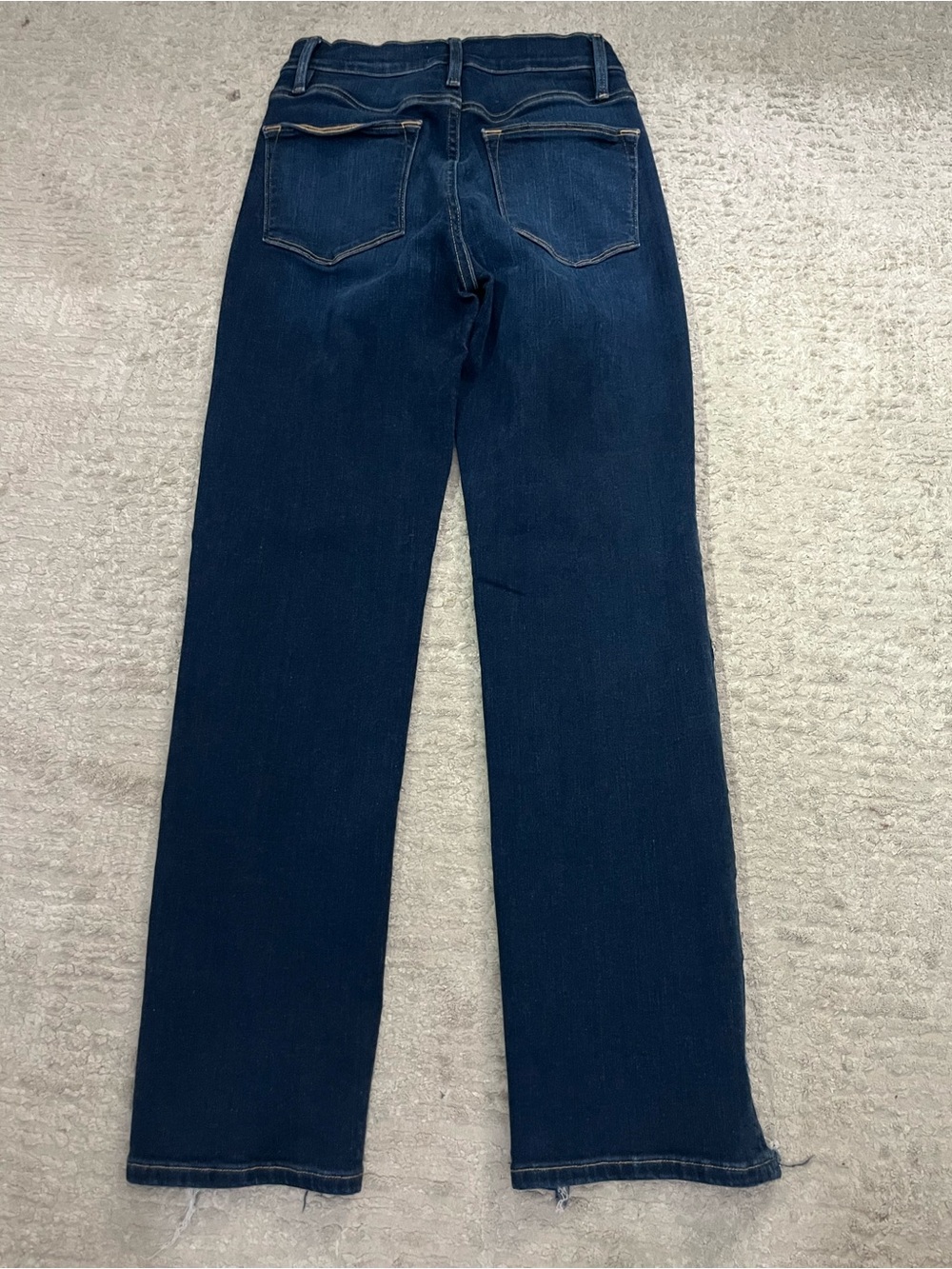 Frame Le High Straight Jeans - Cobbert Rips - Picture 9 of 9
